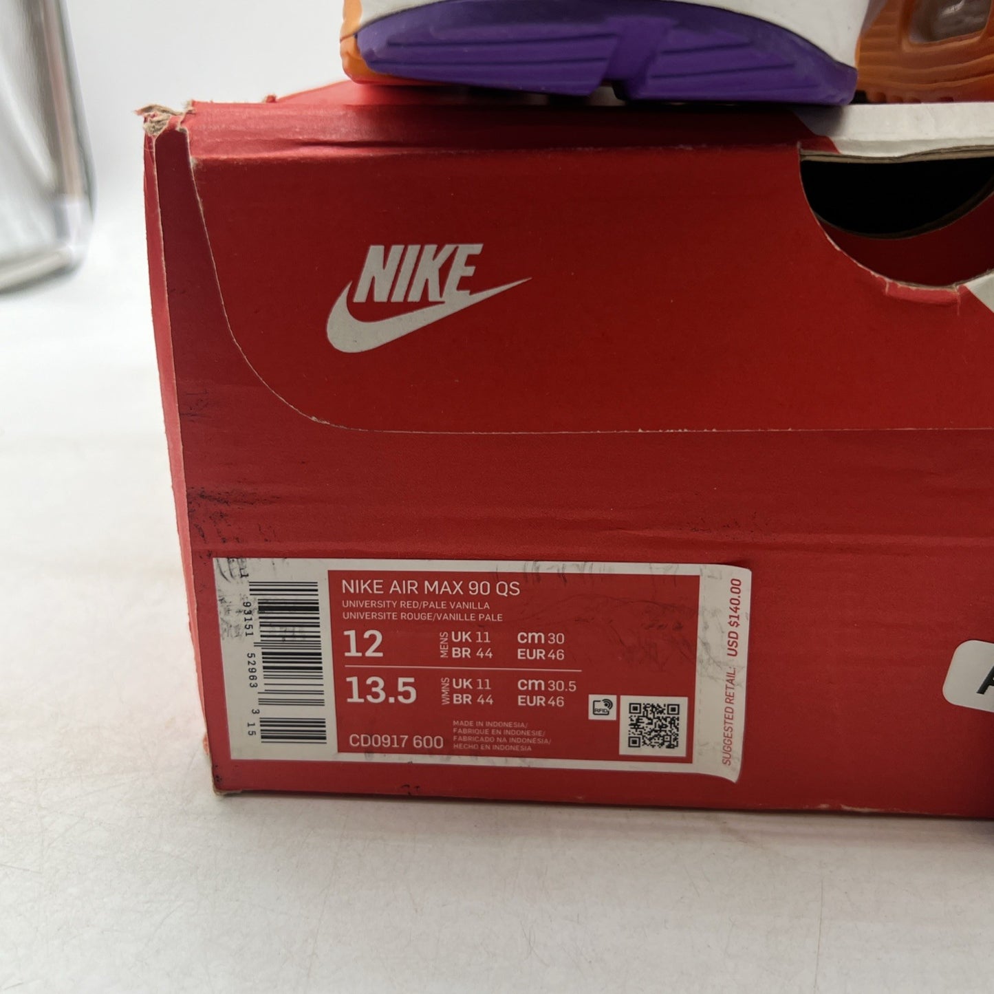 Size 12 - Nike Air Max 90 Viotech (CD0917-600)