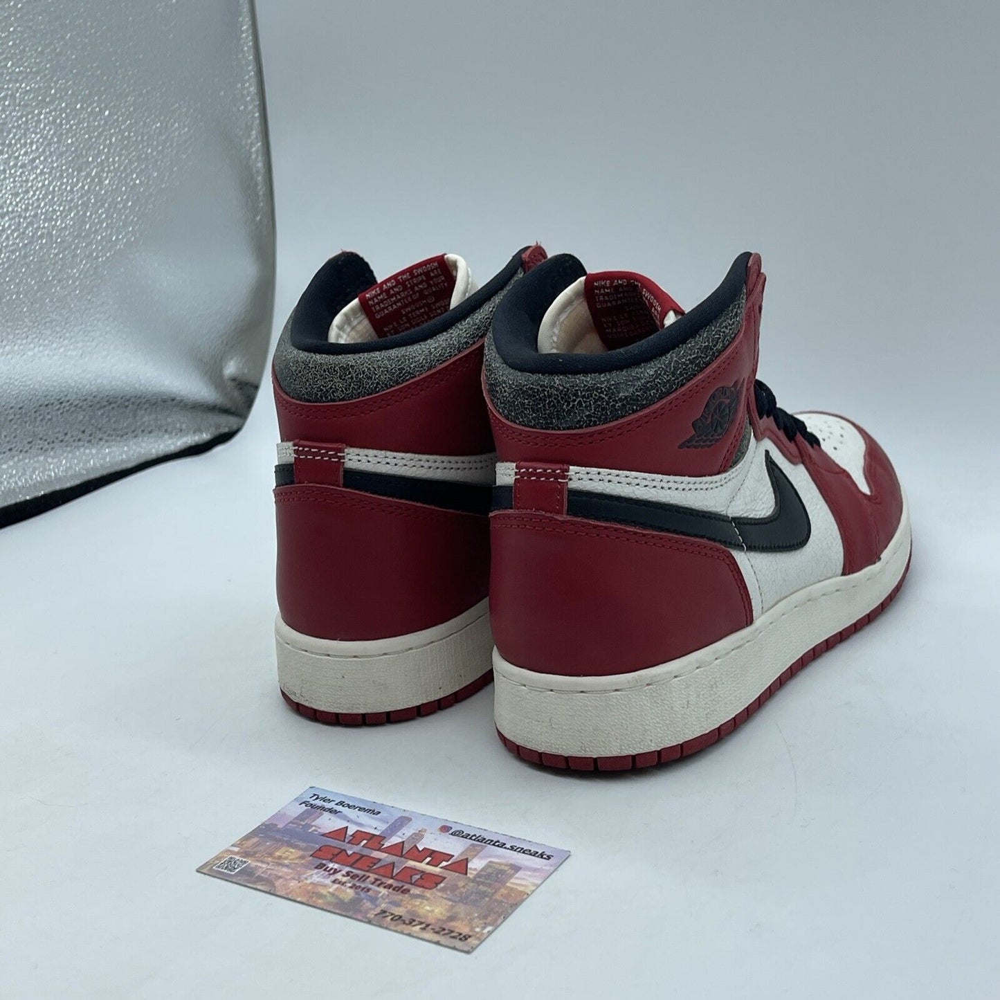 Size 6.5 (GS) - Jordan 1 Retro OG High Chicago Lost & Found Leather (FD1437-612)