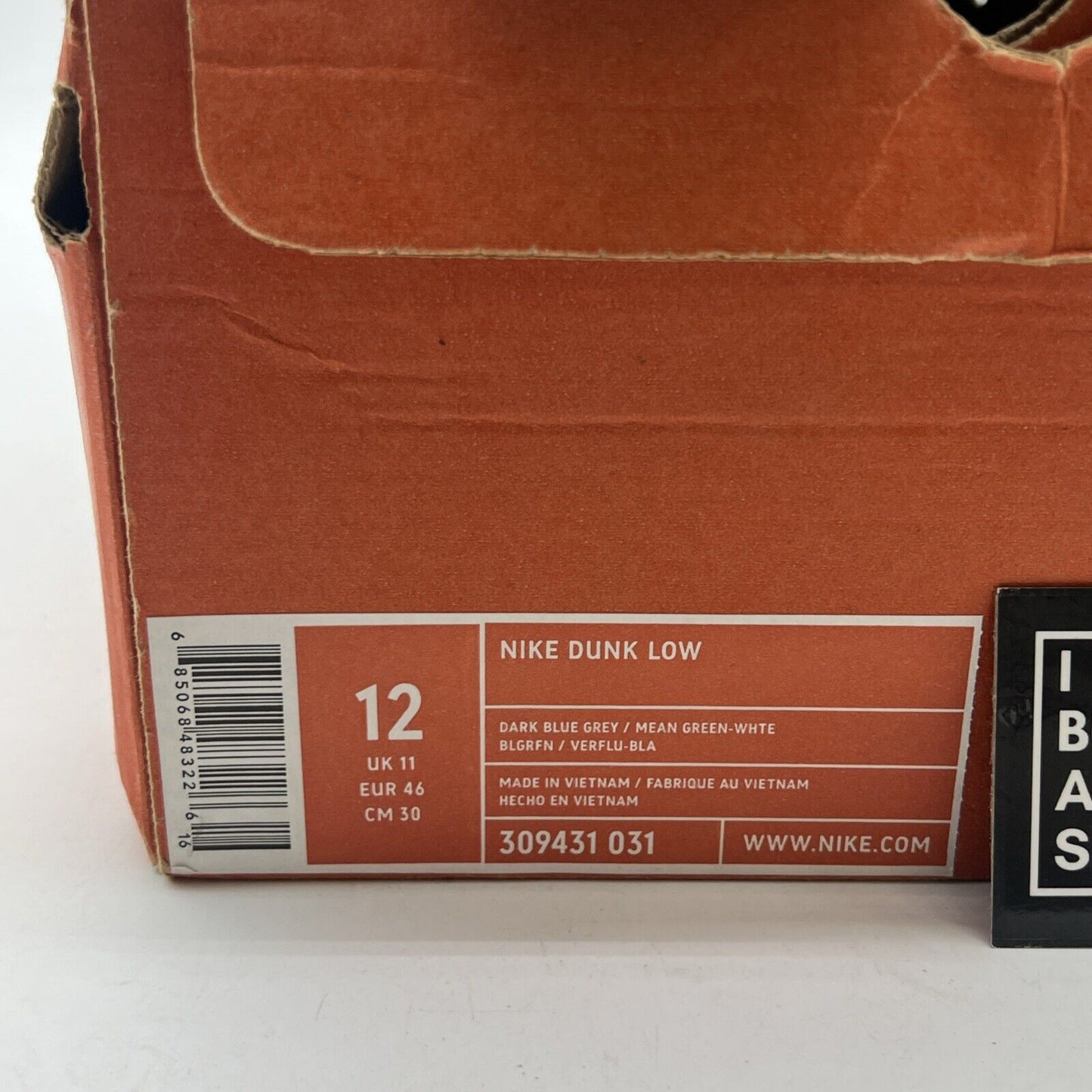 Size 12 - Nike Dunk Low Blue - (309431-031)