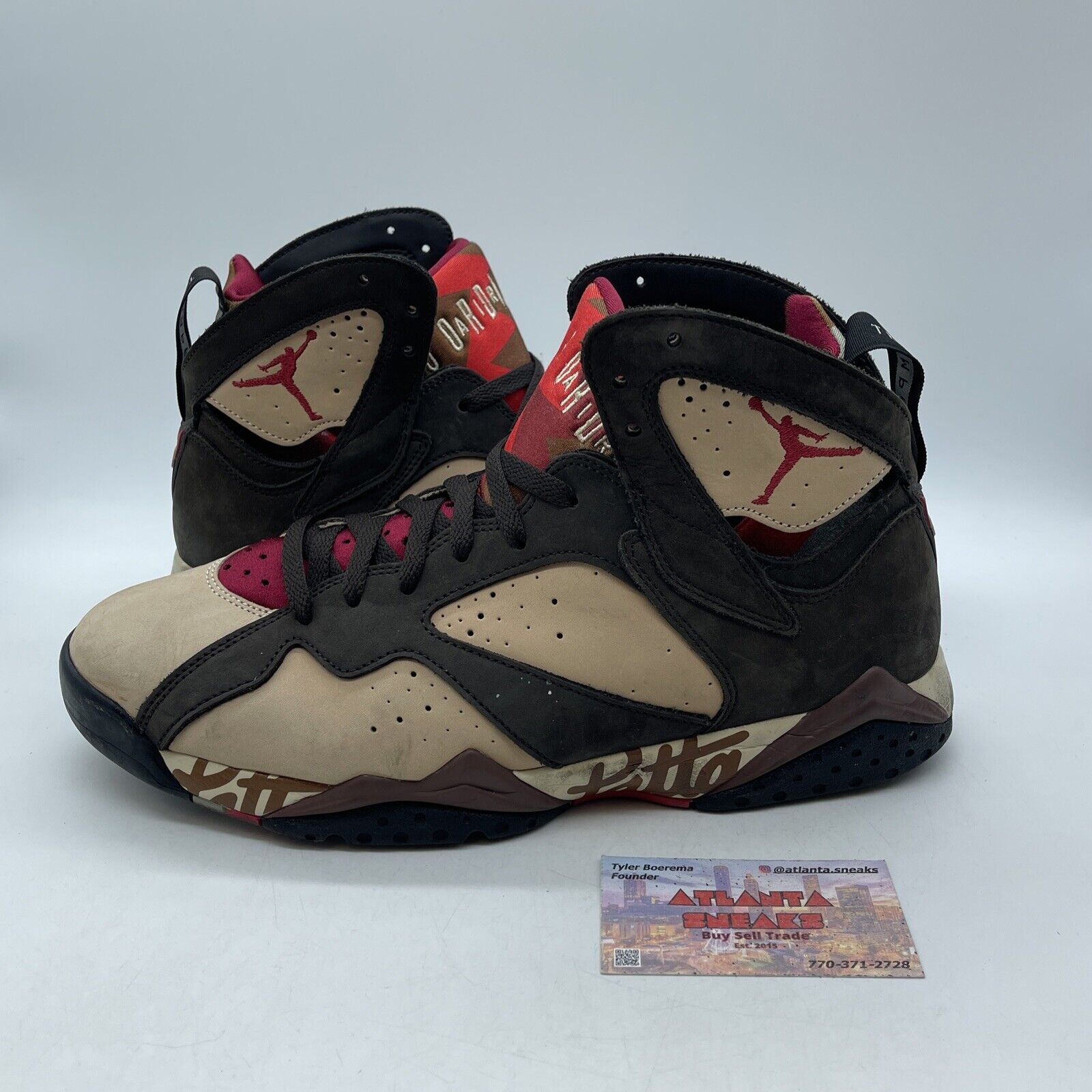 Size 11.5 - Patta x Air Jordan 7 Retro OG SP Shimmer Brown Suede (AT3375-200)