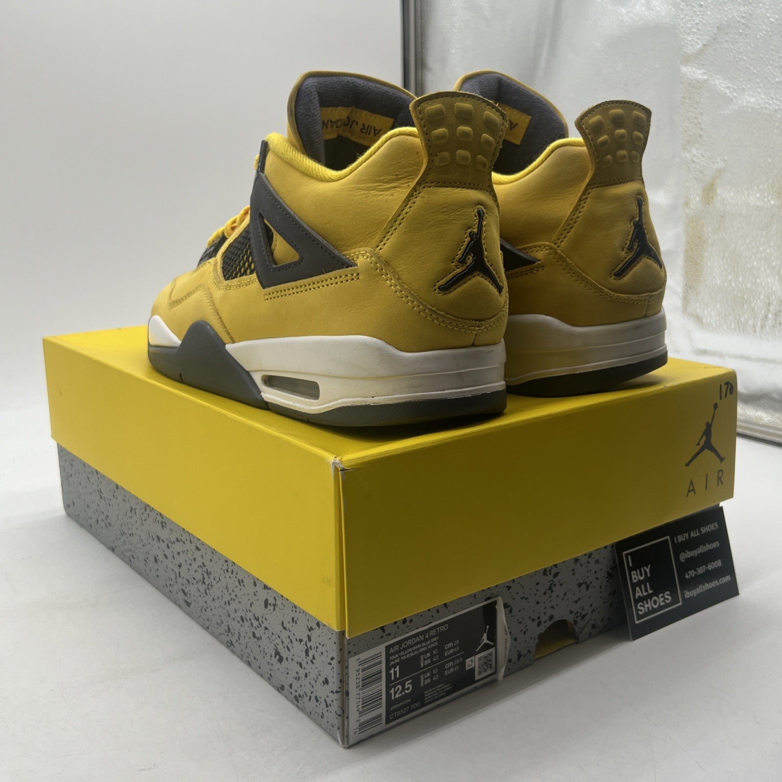 Size 11 - Air Jordan 4 Retro Mid Lightning (CT8527-700)