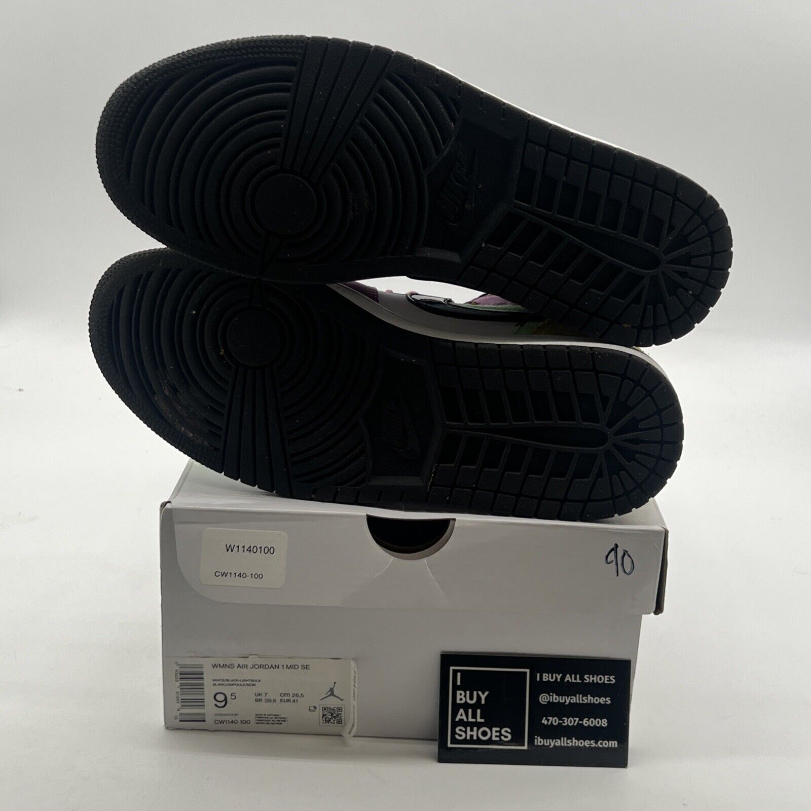 Size 9.5 - Air Jordan 1 SE Mid Lightbulb W (CW1140-100)