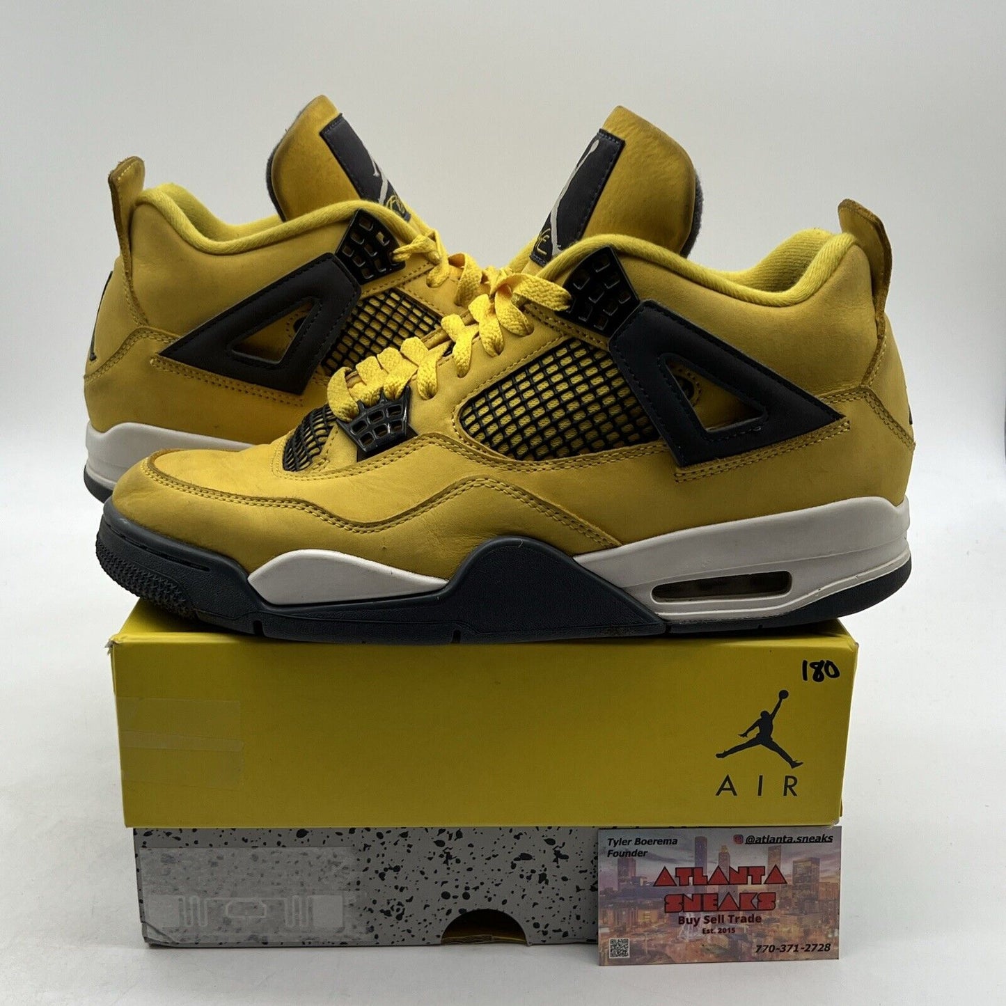 Size 10 - Jordan 4 Retro Mid Lightning (CT8527-700)