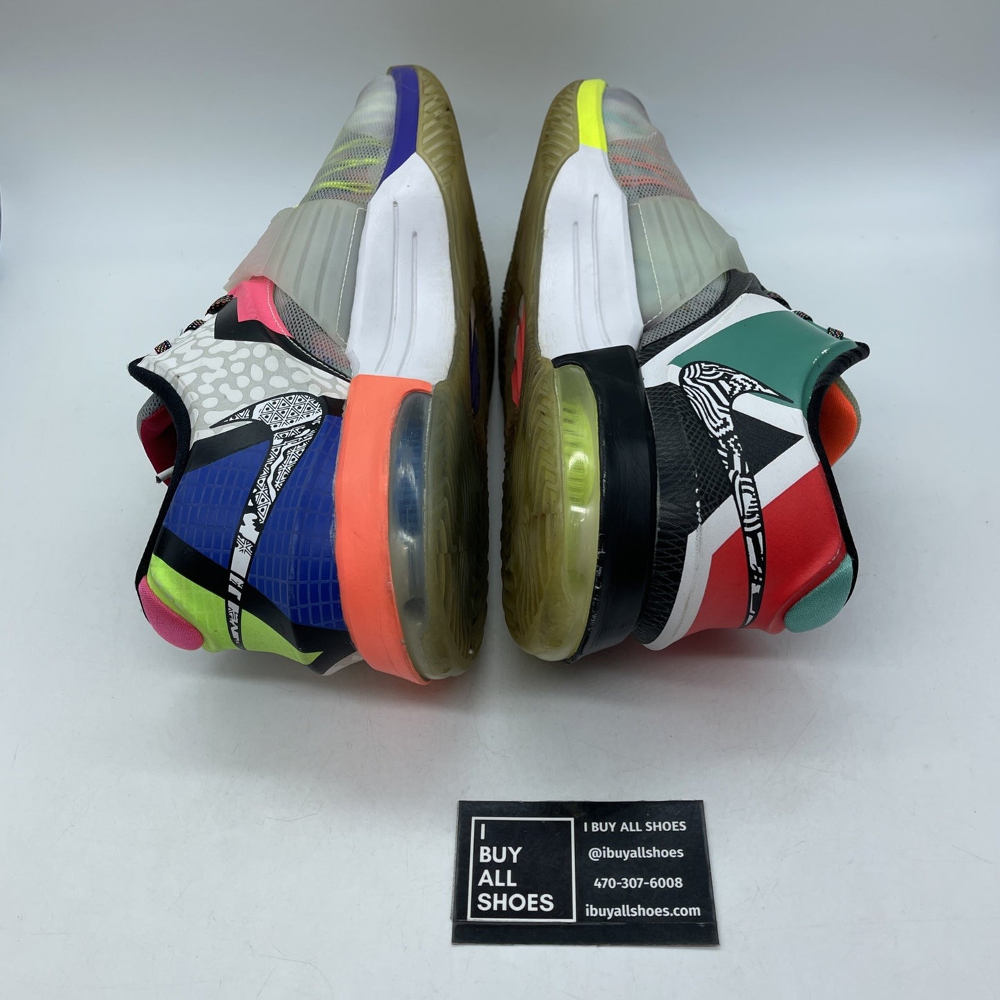 Size 14 - Nike KD 7 What The KD White Black Suede Leather (801778-944)