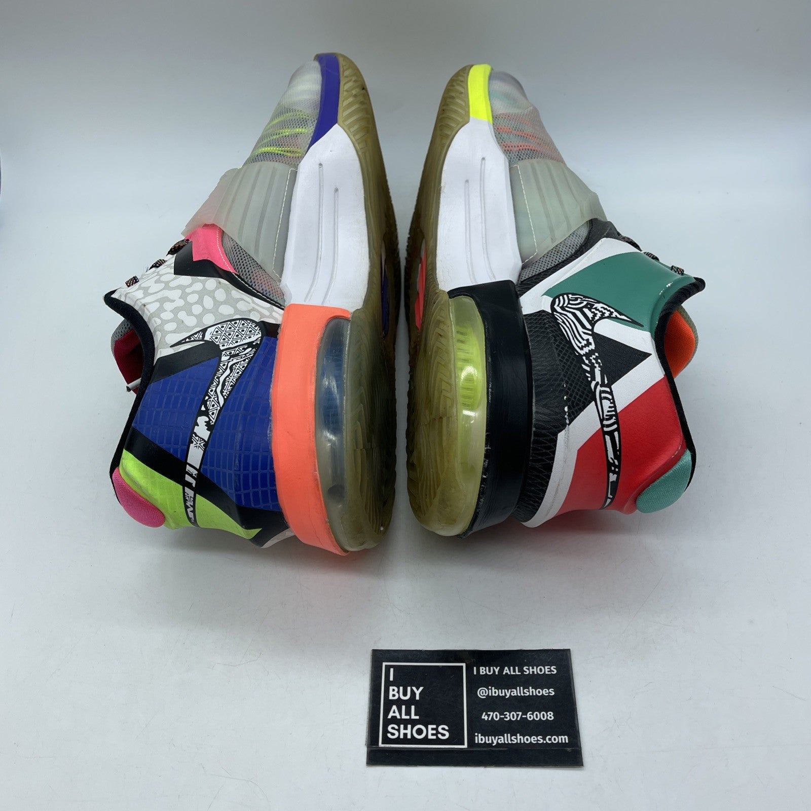 Size 14 - Nike KD 7 What The KD White Black Suede Leather (801778-944)