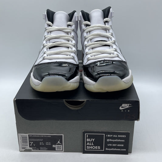 Size 7Y - Jordan 11 Retro Mid Gratitude / Defining Moments Black (378038-170)