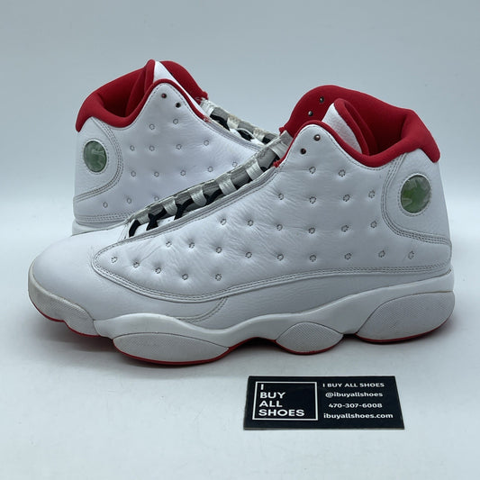 Size 9 - Air Jordan 13 Retro History of Flight Red White Leather (414571-103)