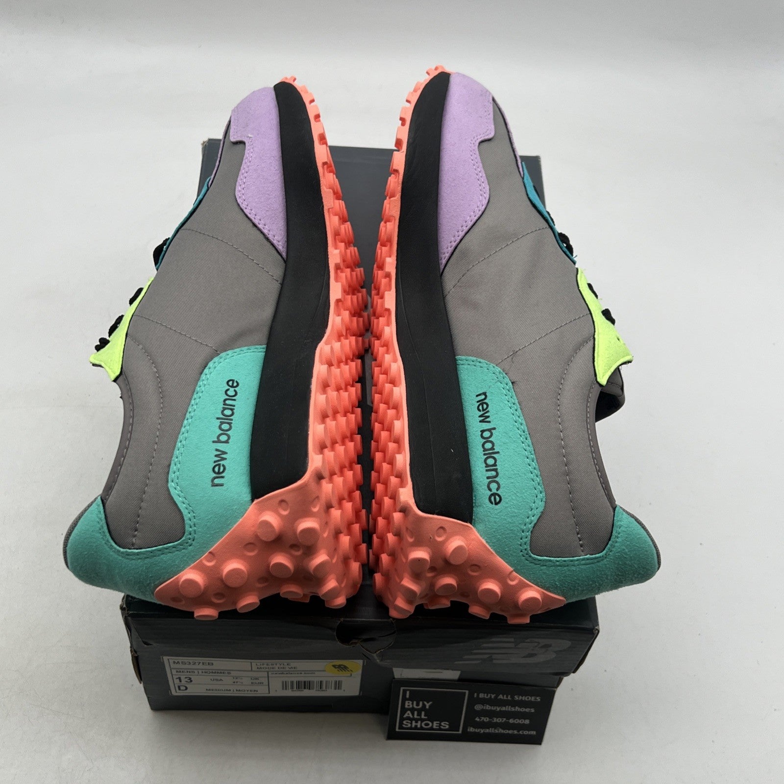 Size 13 - New Balance 327 Miami Nights (MS327EB)