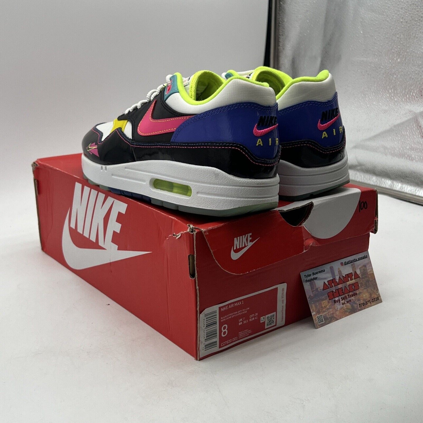 Size 8 - Nike Air Max 1 90s Water Sports (CZ7920-001)