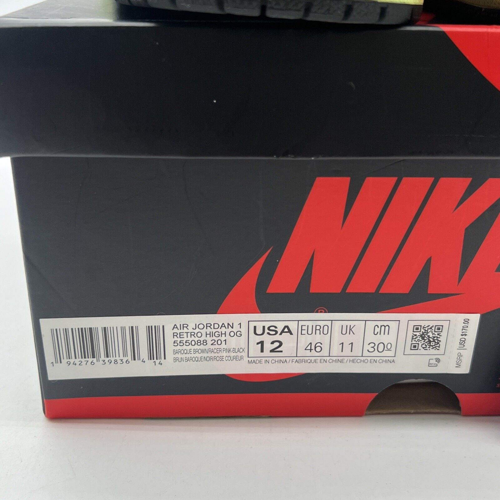Size 12 - Air Jordan 1 Retro High Tokyo Bio Hack (555088-201)