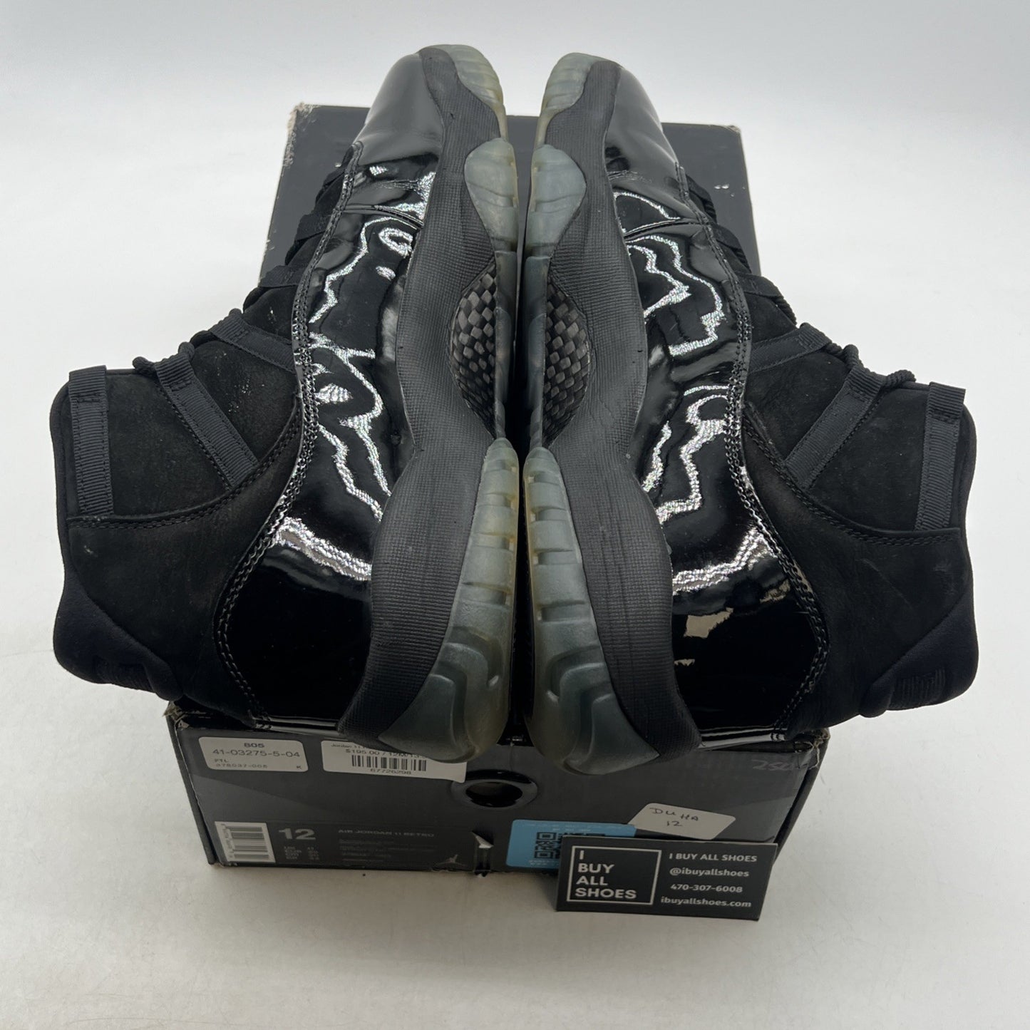 Size 12 - Air Jordan 11 Retro Cap and Gown 2018 (378037-005)