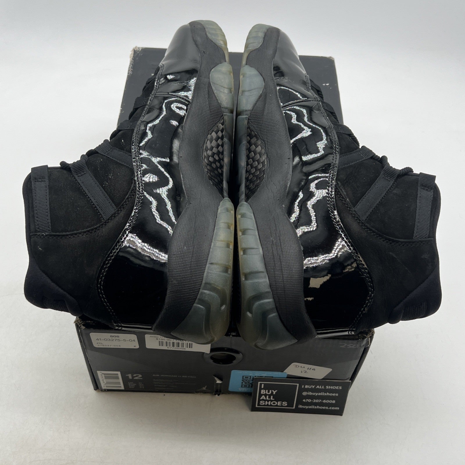 Size 12 - Air Jordan 11 Retro Cap and Gown 2018 (378037-005)
