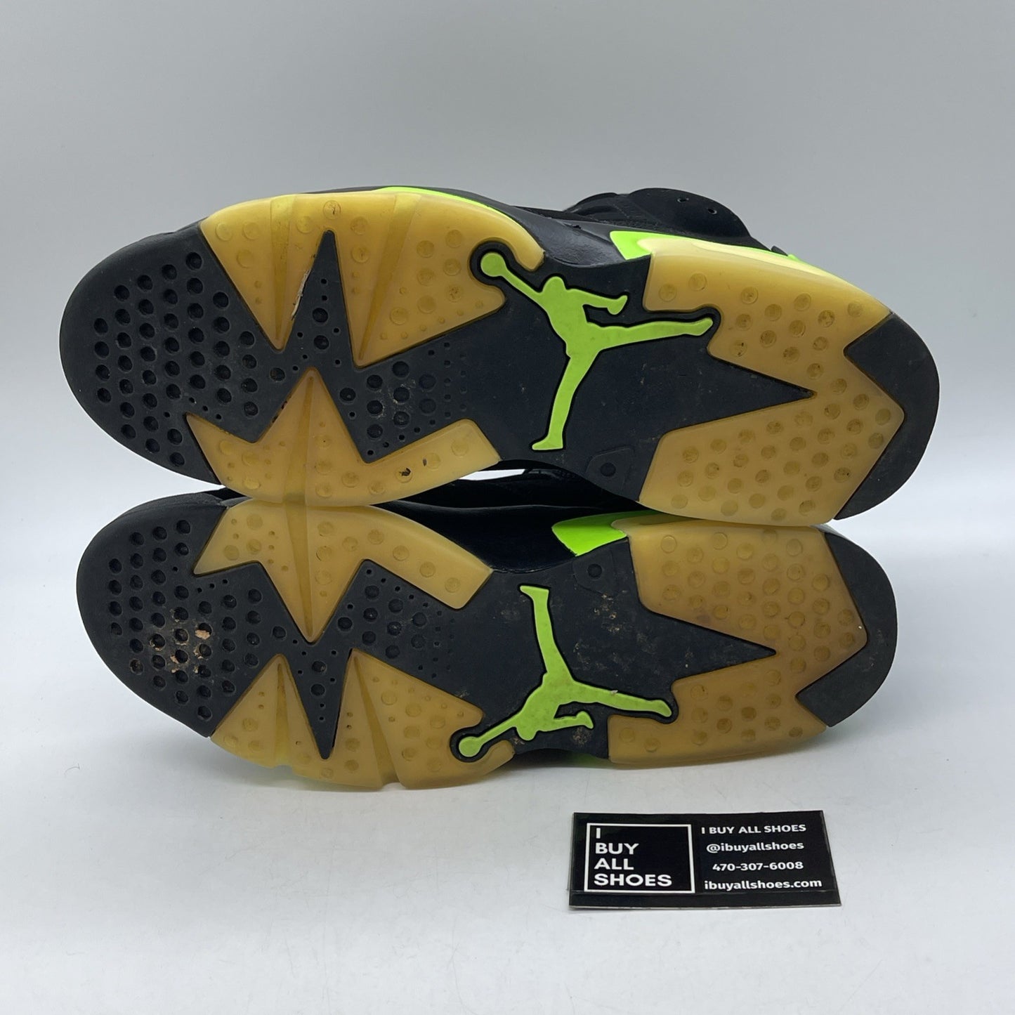 Size 11 - Jordan 6 Retro Electric Green Black Suede (CT8529-003)