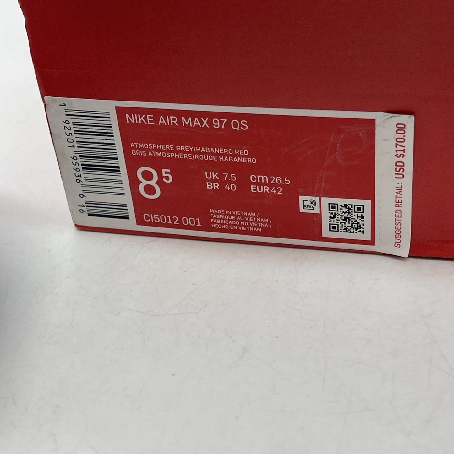 Size 8.5 - Nike Air Max 97 Nintendo 64 (CI5012-001)