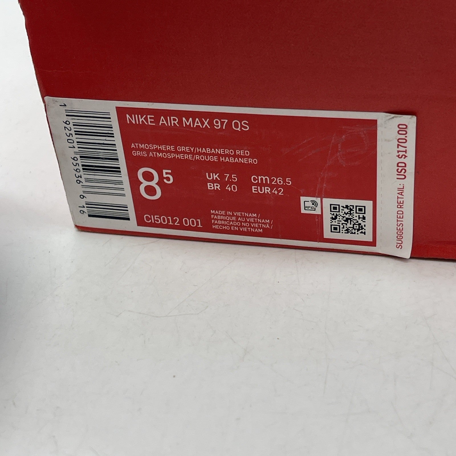 Size 8.5 - Nike Air Max 97 Nintendo 64 (CI5012-001)