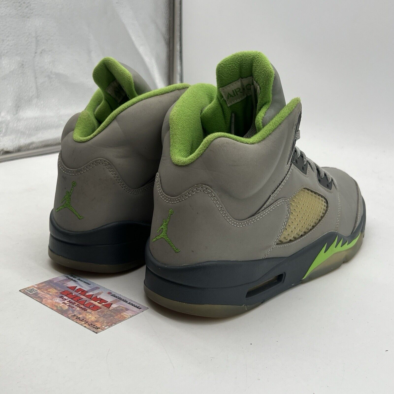 Size 10.5 - Air Jordan 5 Retro Green Bean (DM8014-003)