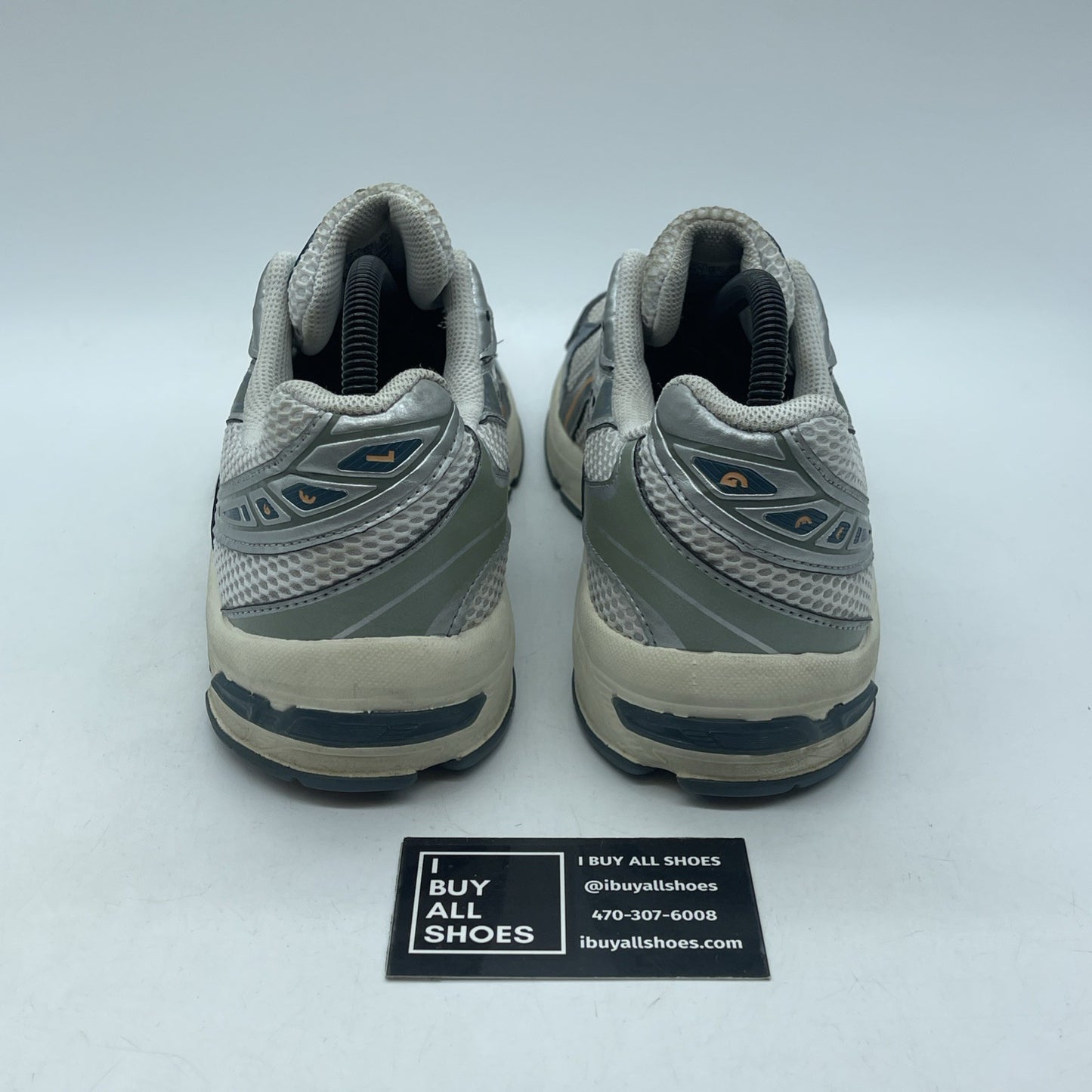 Size 9.5 - ASICS Gel 1130 White Ironclad (1201A256-110)