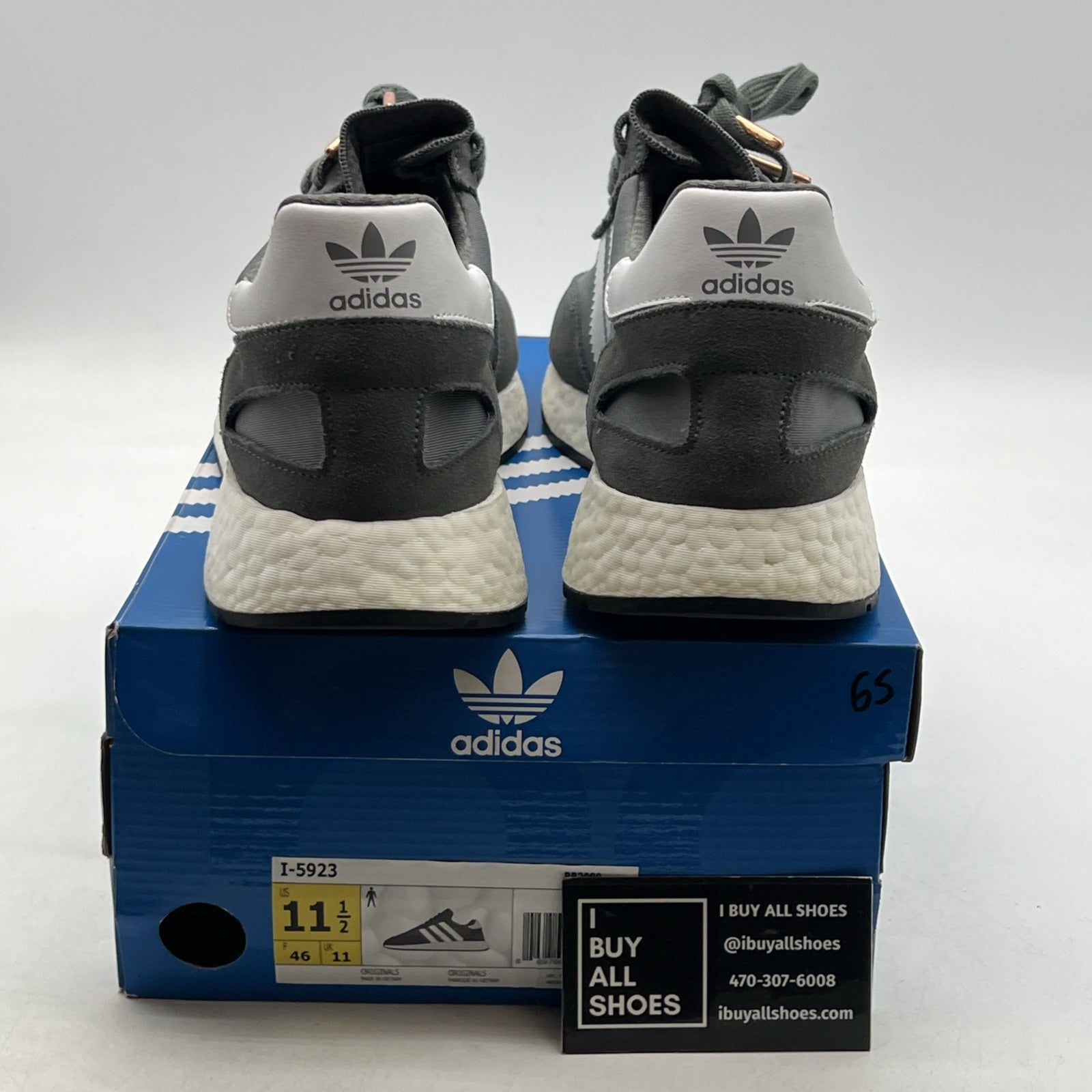 Size 11.5 - Adidas Iniki Runner Vista Grey (BB2089)