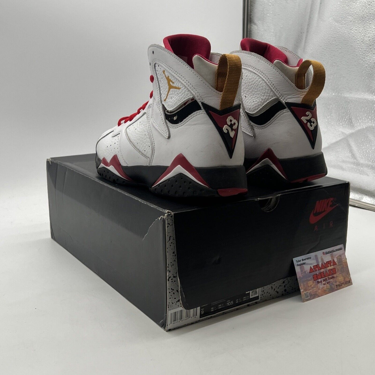 Size 9 - Air Jordan 7 Cardinal 2022 (CU9307-106)