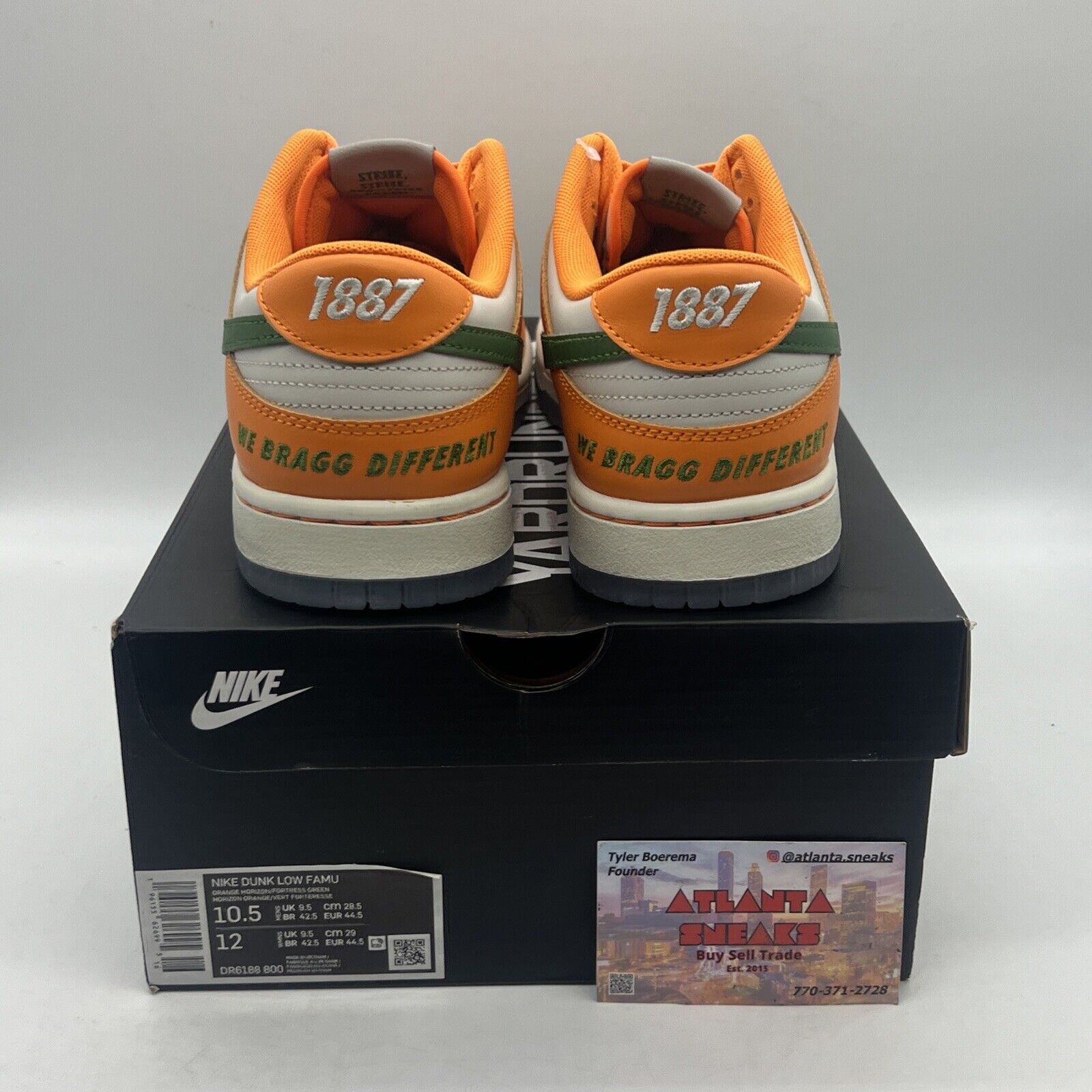 Size 10.5 - Nike Dunk Low x Florida A&M University Rattlers 2022 Brand New