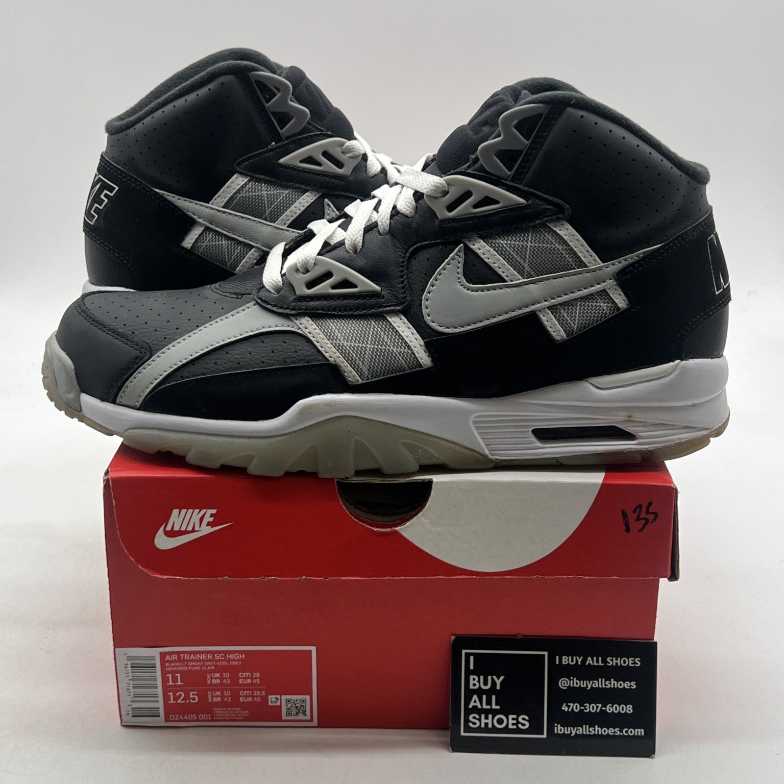 Size 11 - Nike Air Trainer SC High Raiders (DZ4405-001)