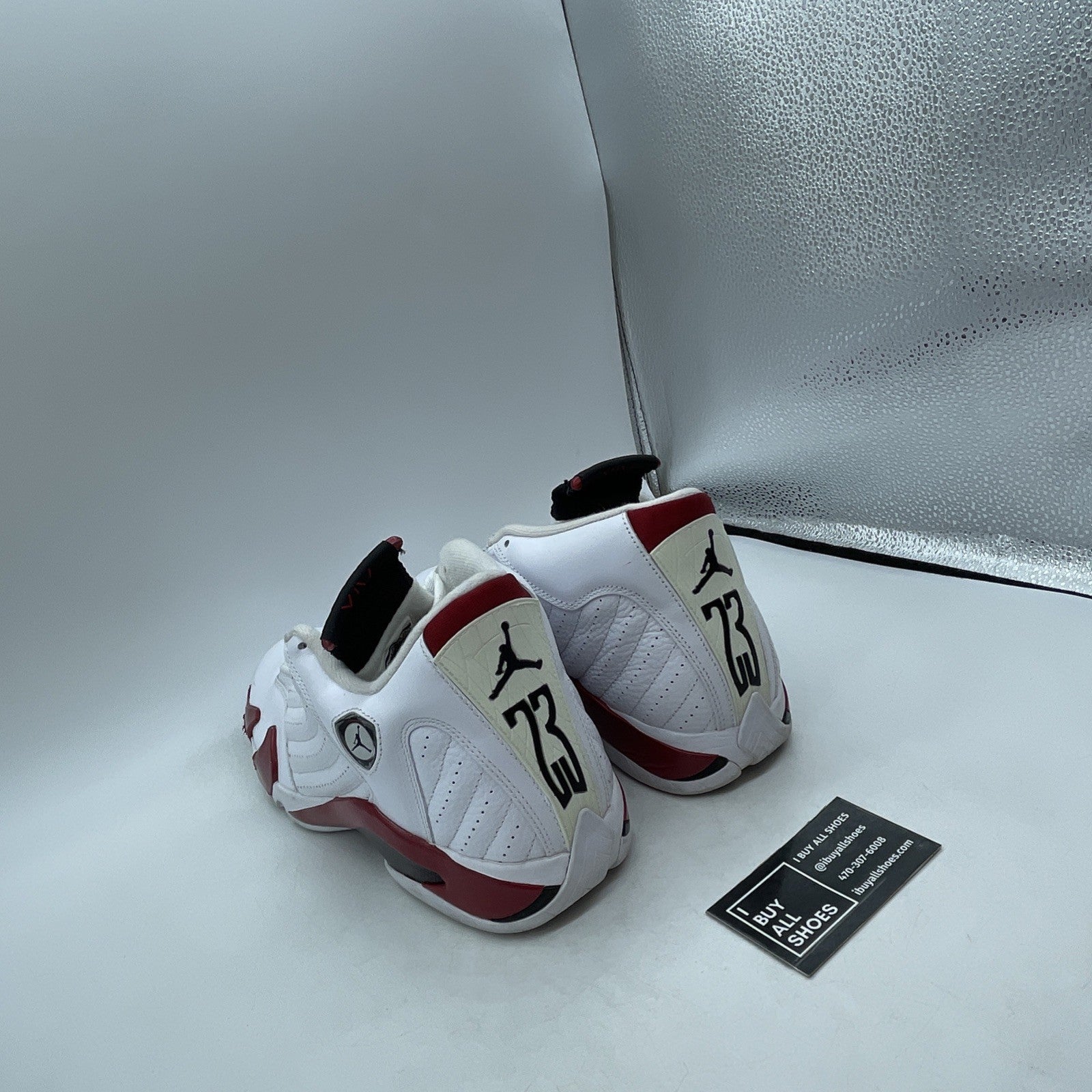 Size 11.5 - Air Jordan 14 Retro 2012 Candy Cane (487471-101)