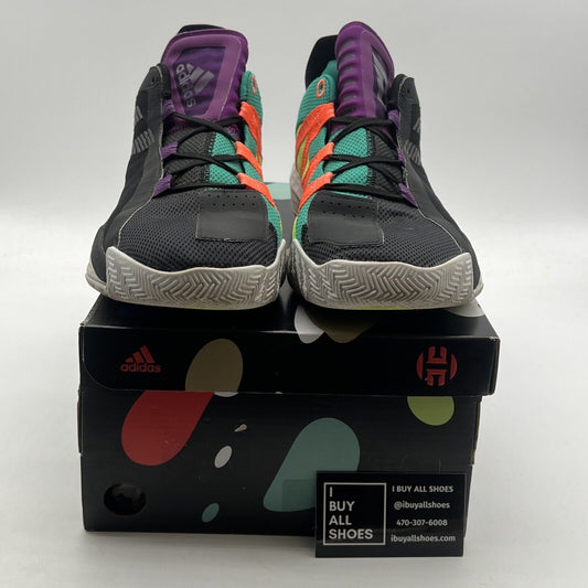 Size 11 - Adidas Dame 6 Purple Tongue (EH2071)