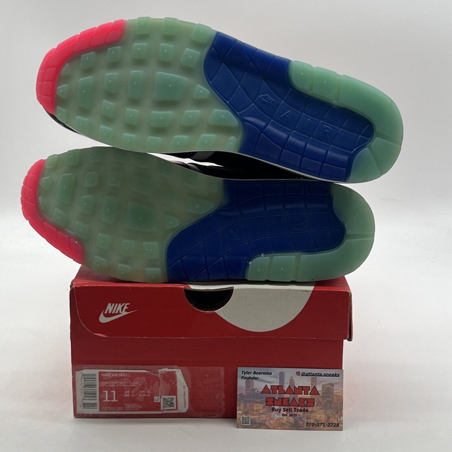 Size 11 - Nike Air Max 1 90s Water Sports (CZ7920-001)