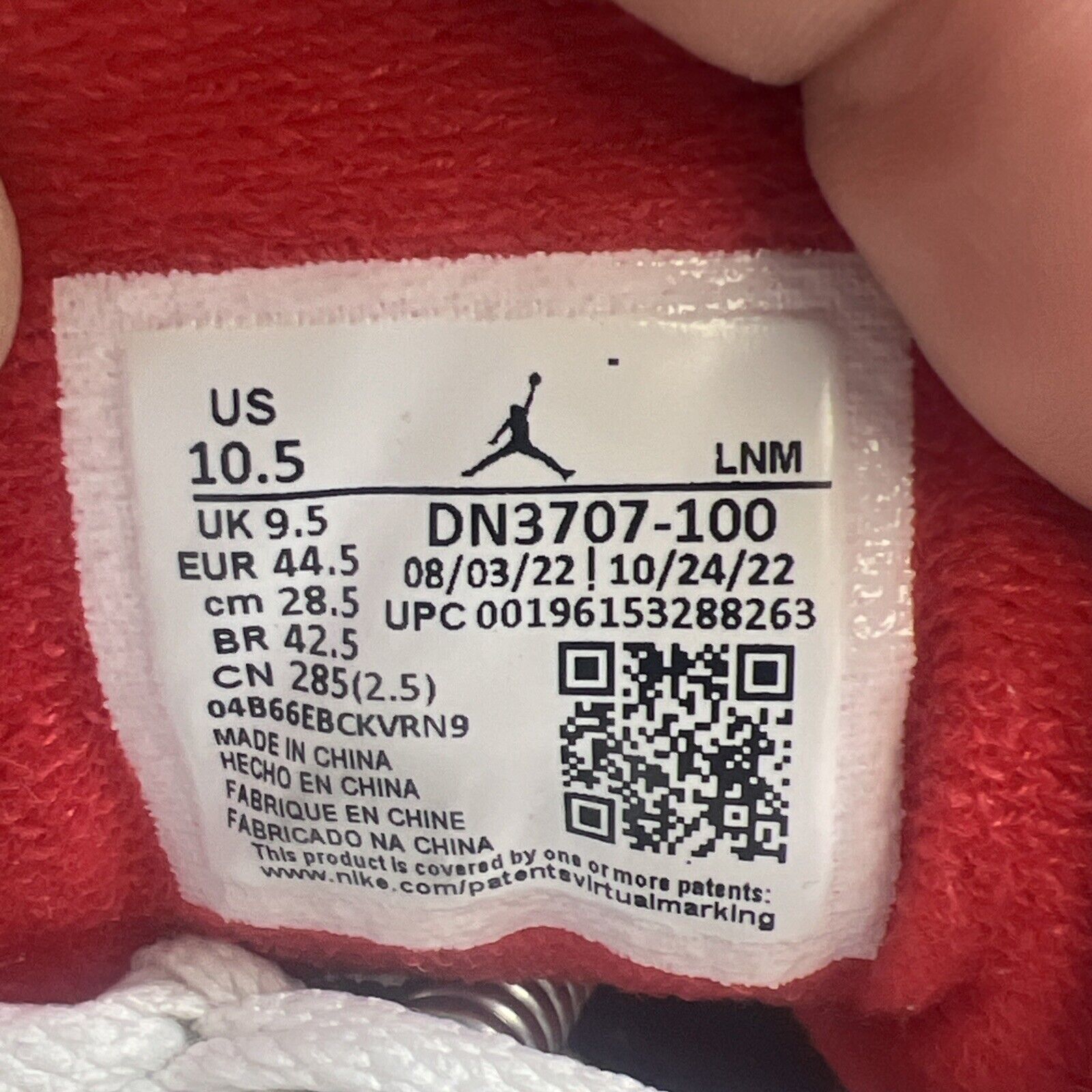 Size 10.5 - Air Jordan 3 Retro Mid White Cement Reimagined (DN3707-100)