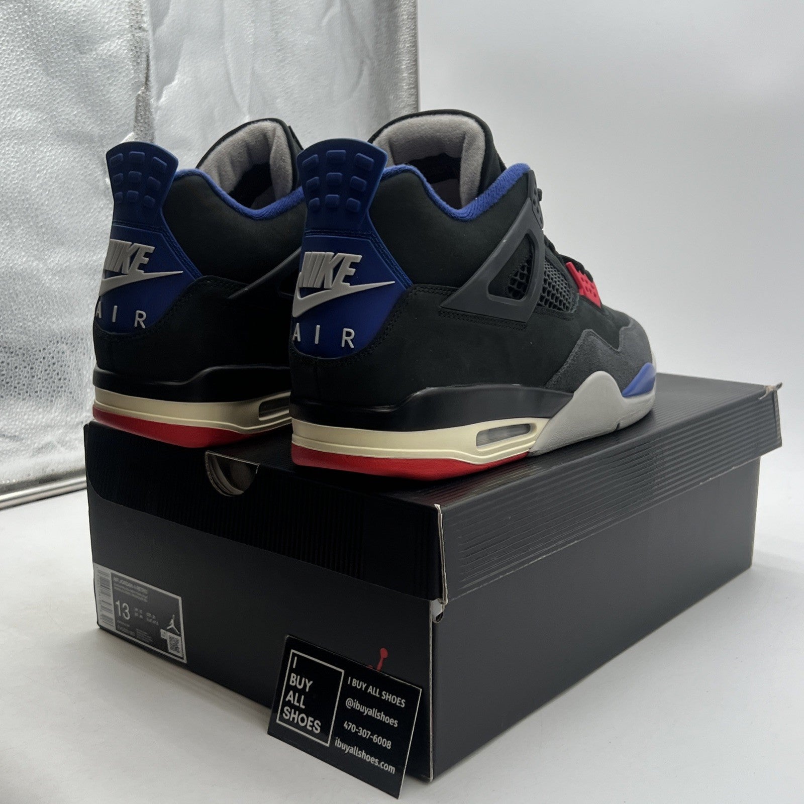 Size 13 - Air Jordan 4 Retro Rare Air - White Lettering (FV5029-003)