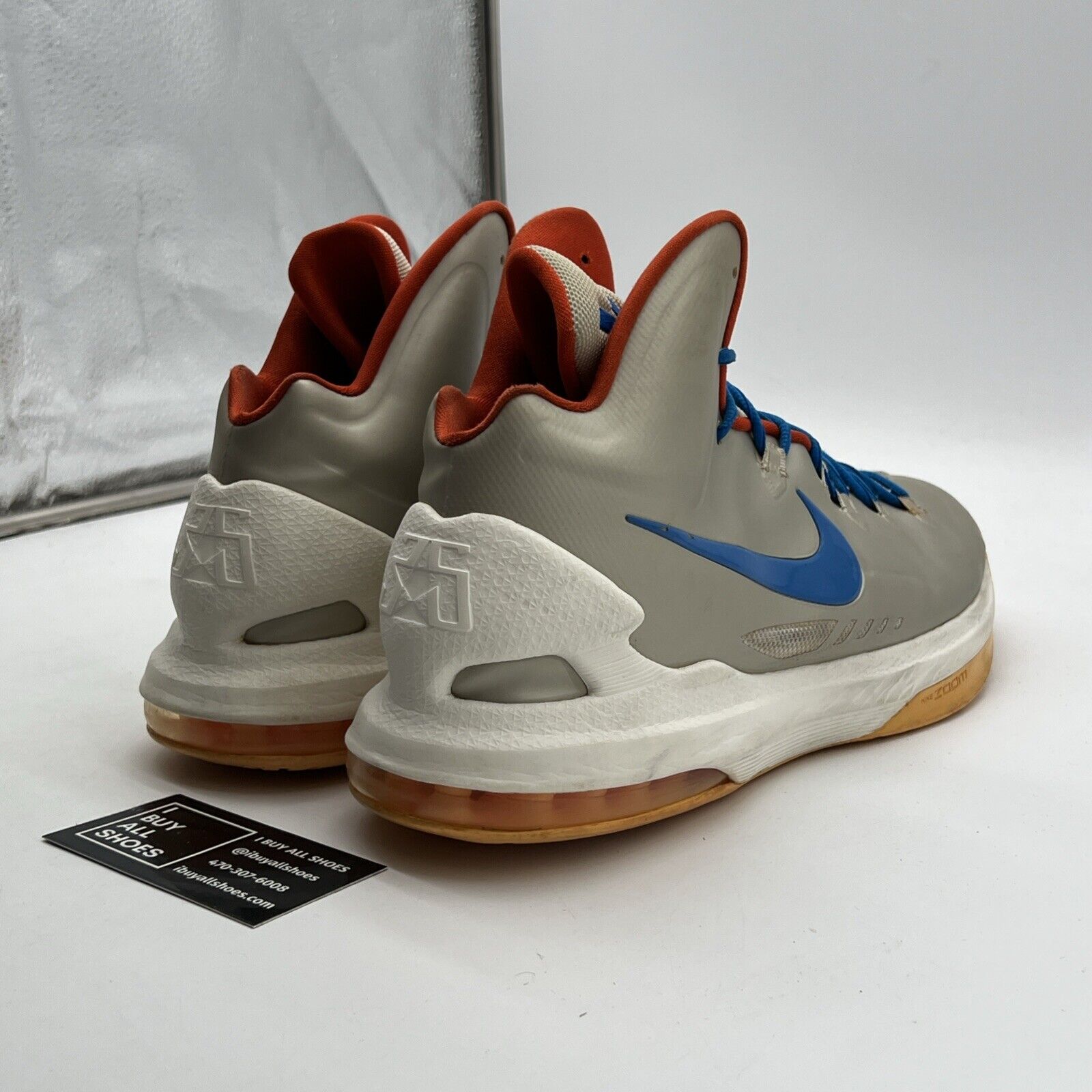 Size 13 - Nike KD 5 Birch - (554988-200)