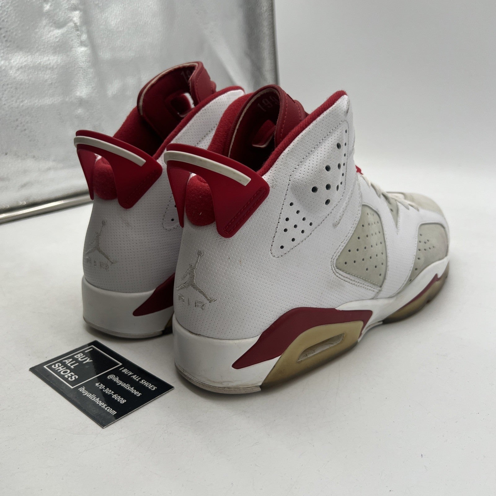 Size 12 - Air Jordan 6 Retro Alternate (384664-113)