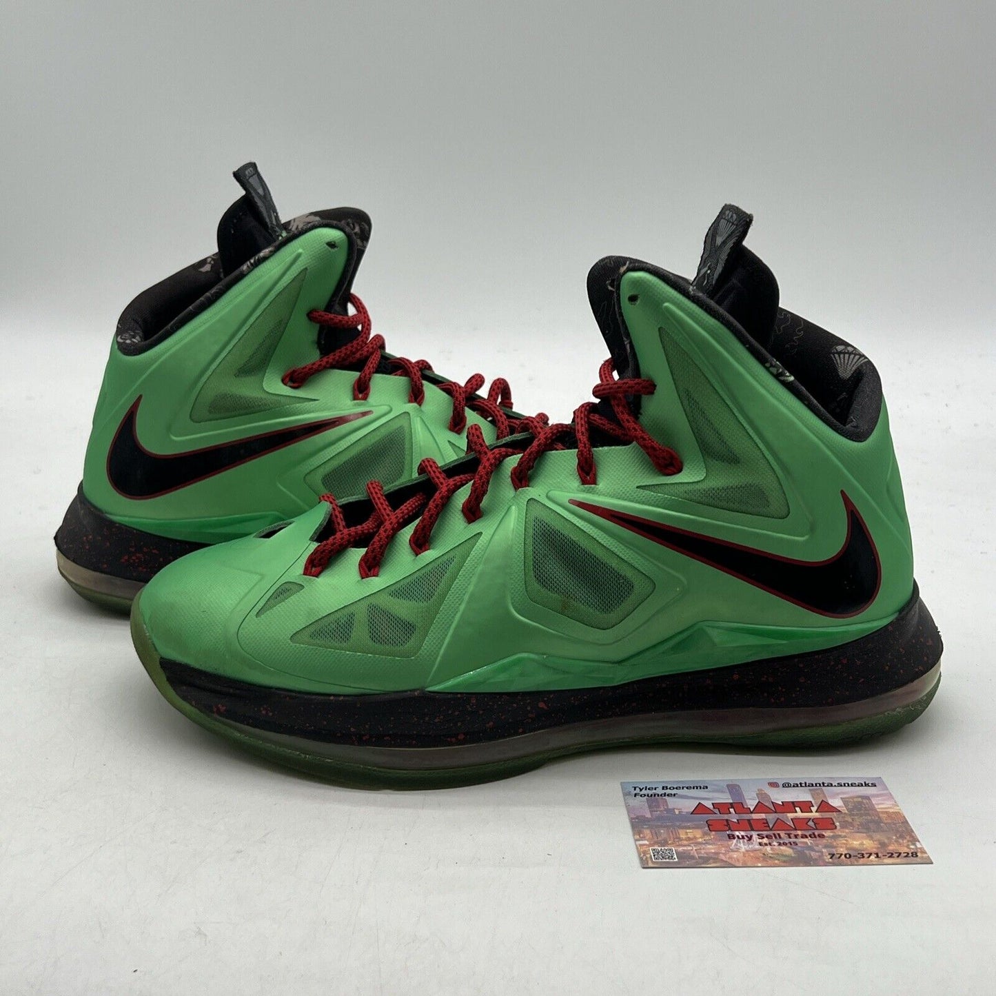 Size 9 - Nike LeBron 10 Cutting Jade (541100-303)