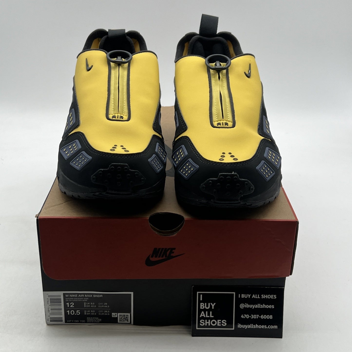 Size 12 - Nike Air Sunder Max Saturn Gold W (HF1199-700)