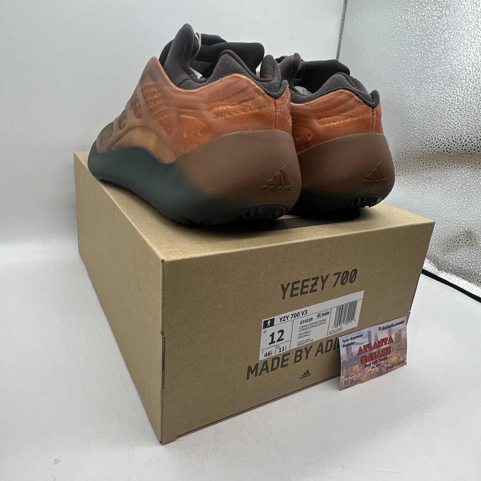 Size 12 - adidas Yeezy 700 V3 Copper Fade Brand New Og All