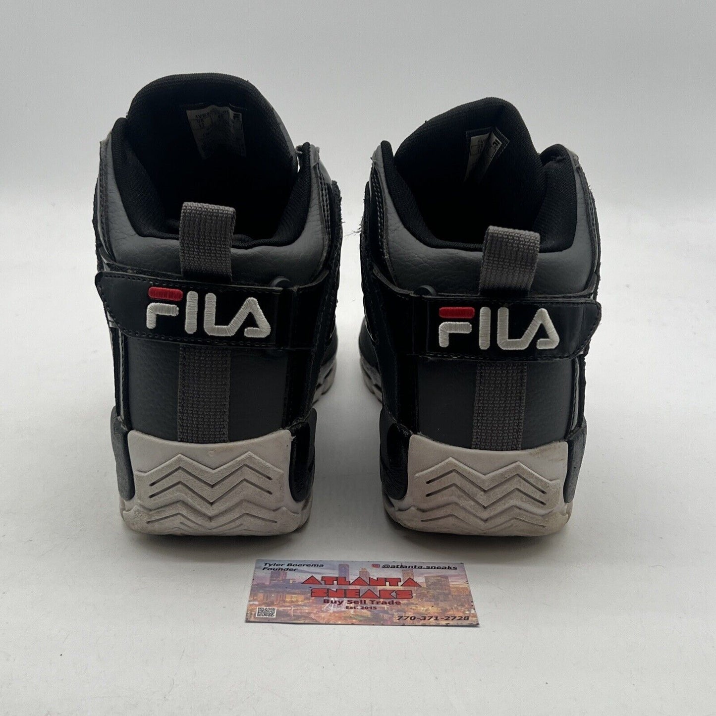 Size 12 - Fila Grant Hill 2 Stitch Grey Leather  (1VB90031-052)