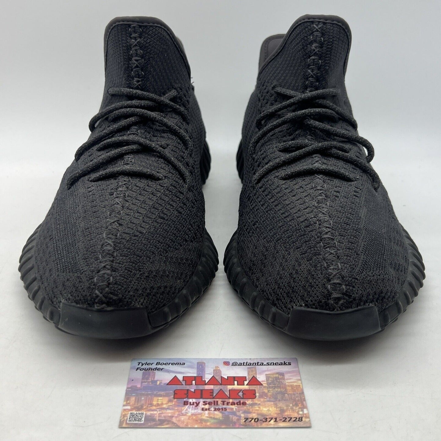 Size 13 - adidas Yeezy Boost 350 V2 Low Black Non-Reflective (FU9006)