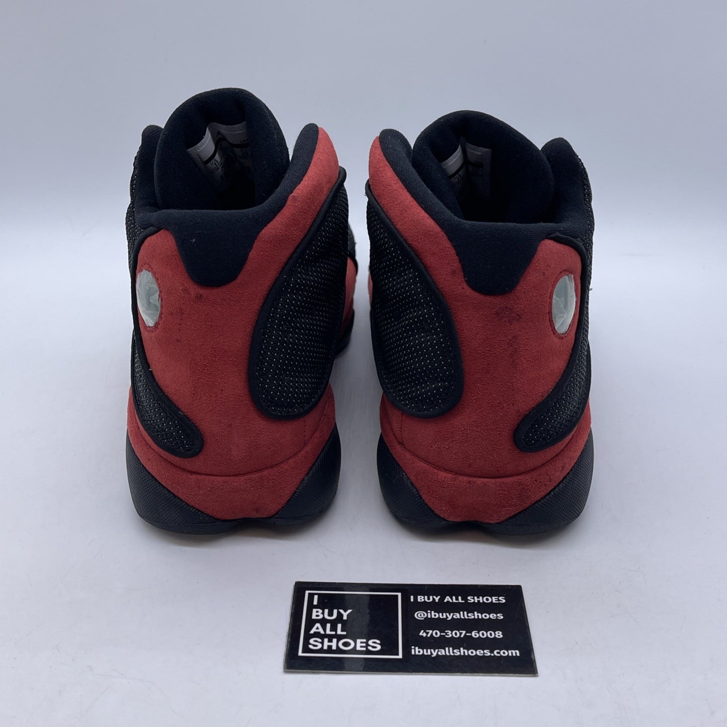 Size 11 - Jordan 13 Retro Bred 2017 Red Black Suede (414571-004)