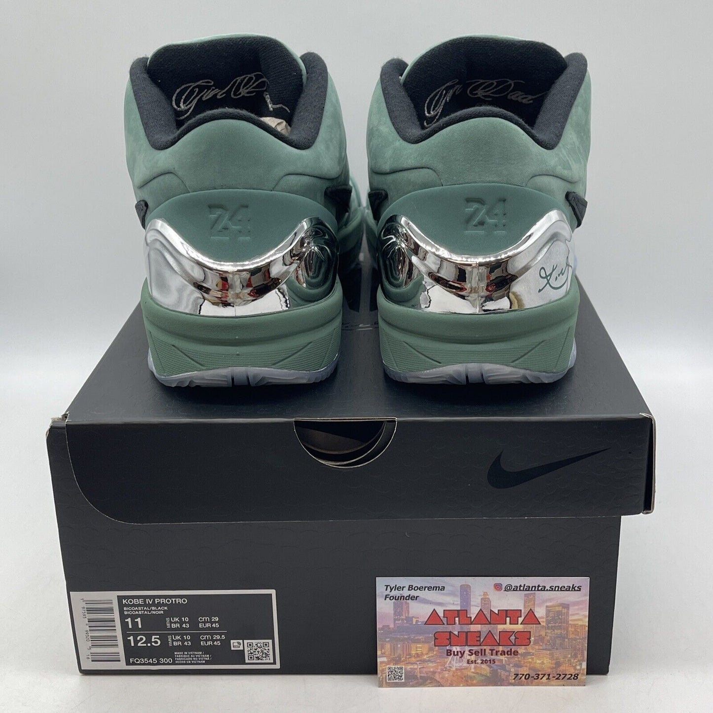 Size 10 - Nike Zoom Kobe 4 Protro Girl Dad