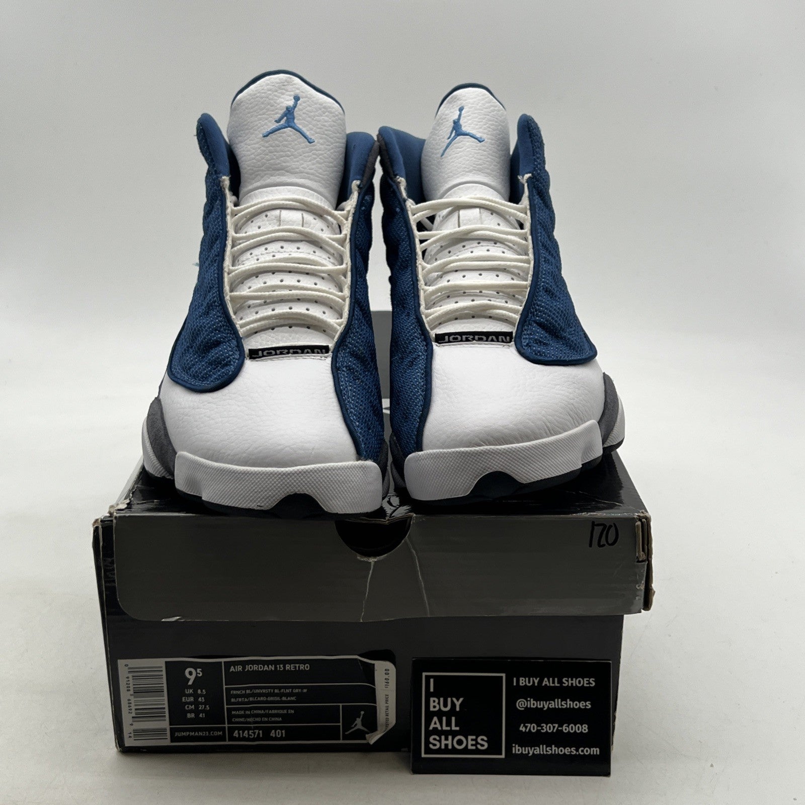 Size 9.5 - Air Jordan 13 Retro 2010 Flint (414571-401)