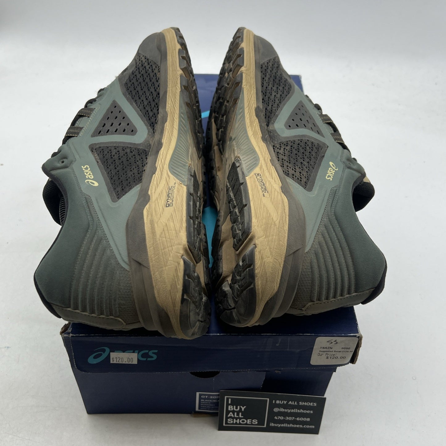 Size 11.5 - Asics GT 2000 6 Dark Forest (T8A2N-9090)
