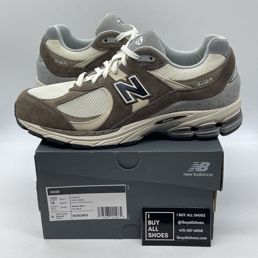 Size 10 - New Balance 2002R Emerging Brown Pack Grey Suede Leather  (M2002RFZ)
