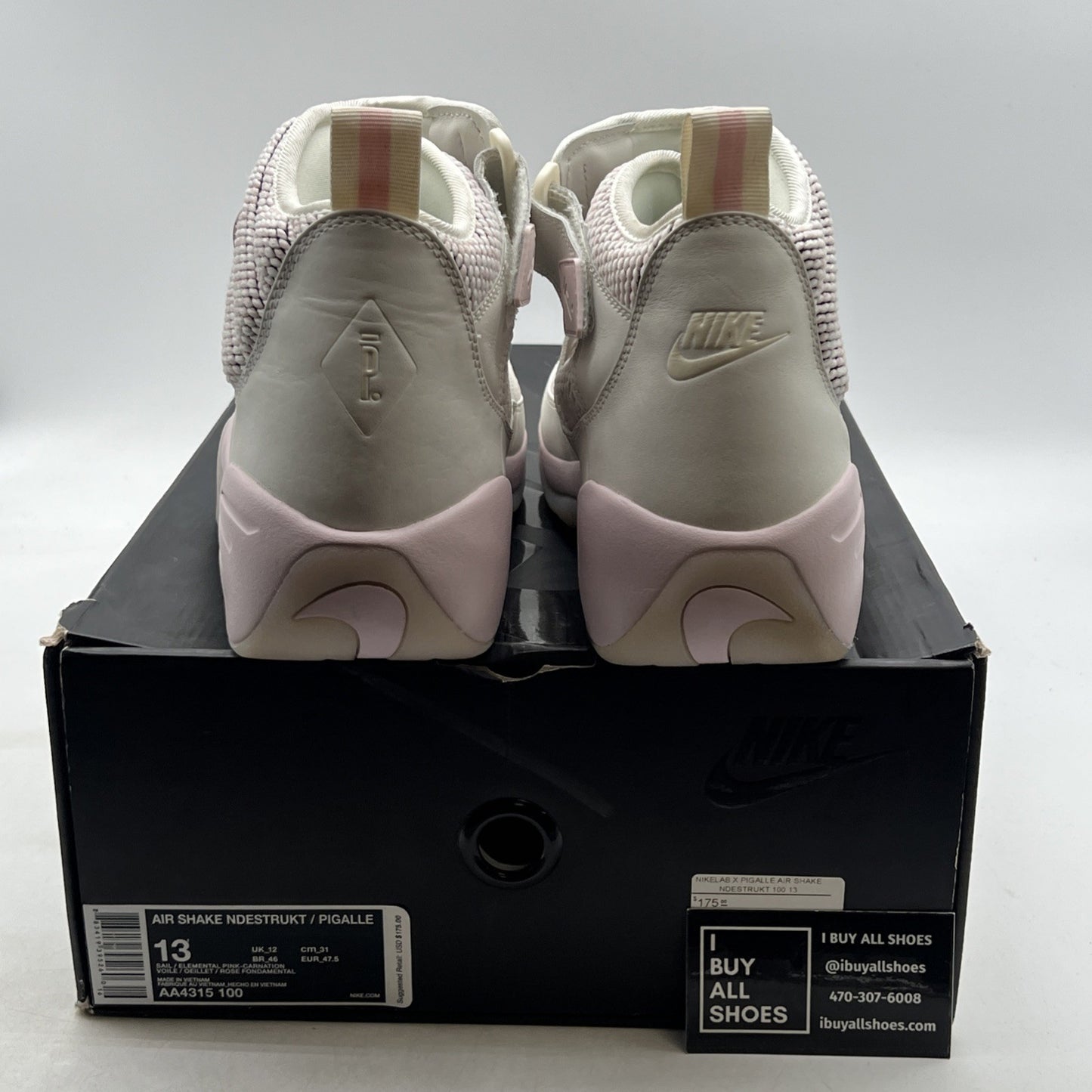 Size 13 - Pigalle x NikeLab Air Shake Ndestrukt Carmen Electra (AA4315-100)