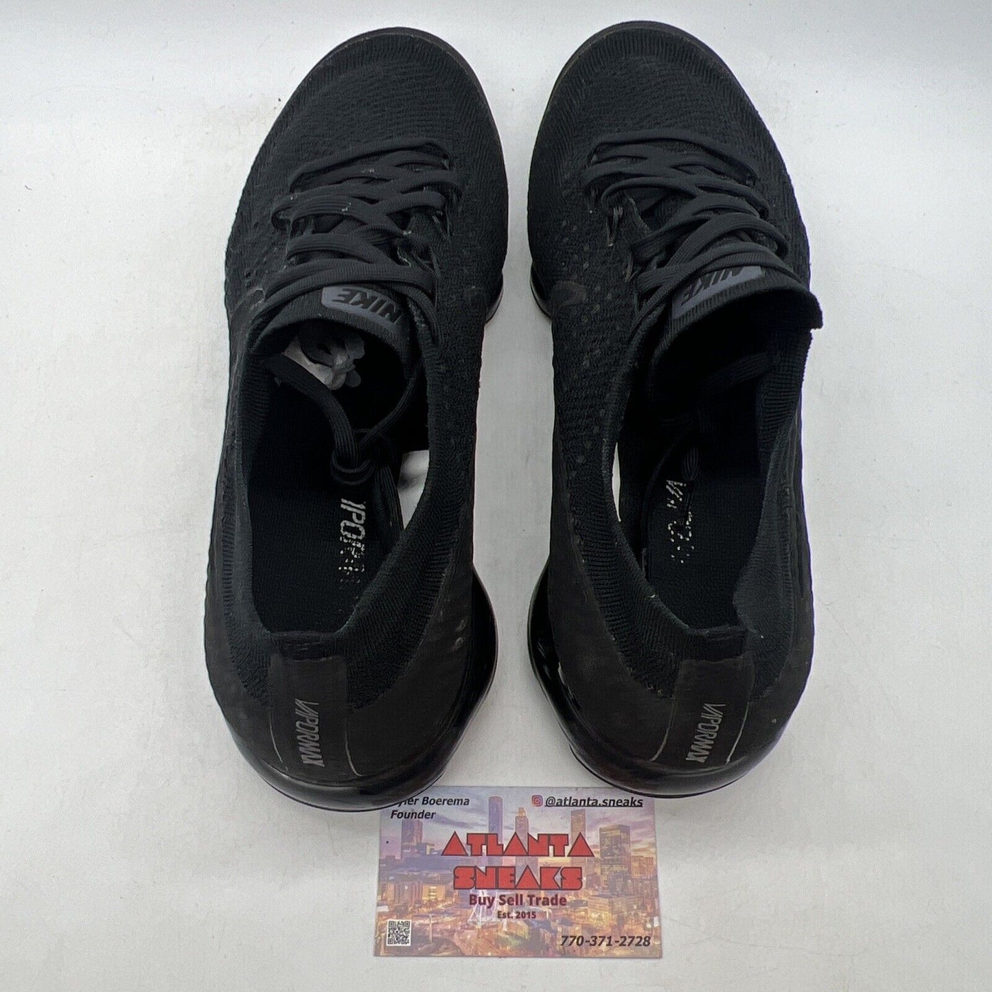 Size 12 - Nike Air VaporMax Triple Black 2.0 (849558-011)