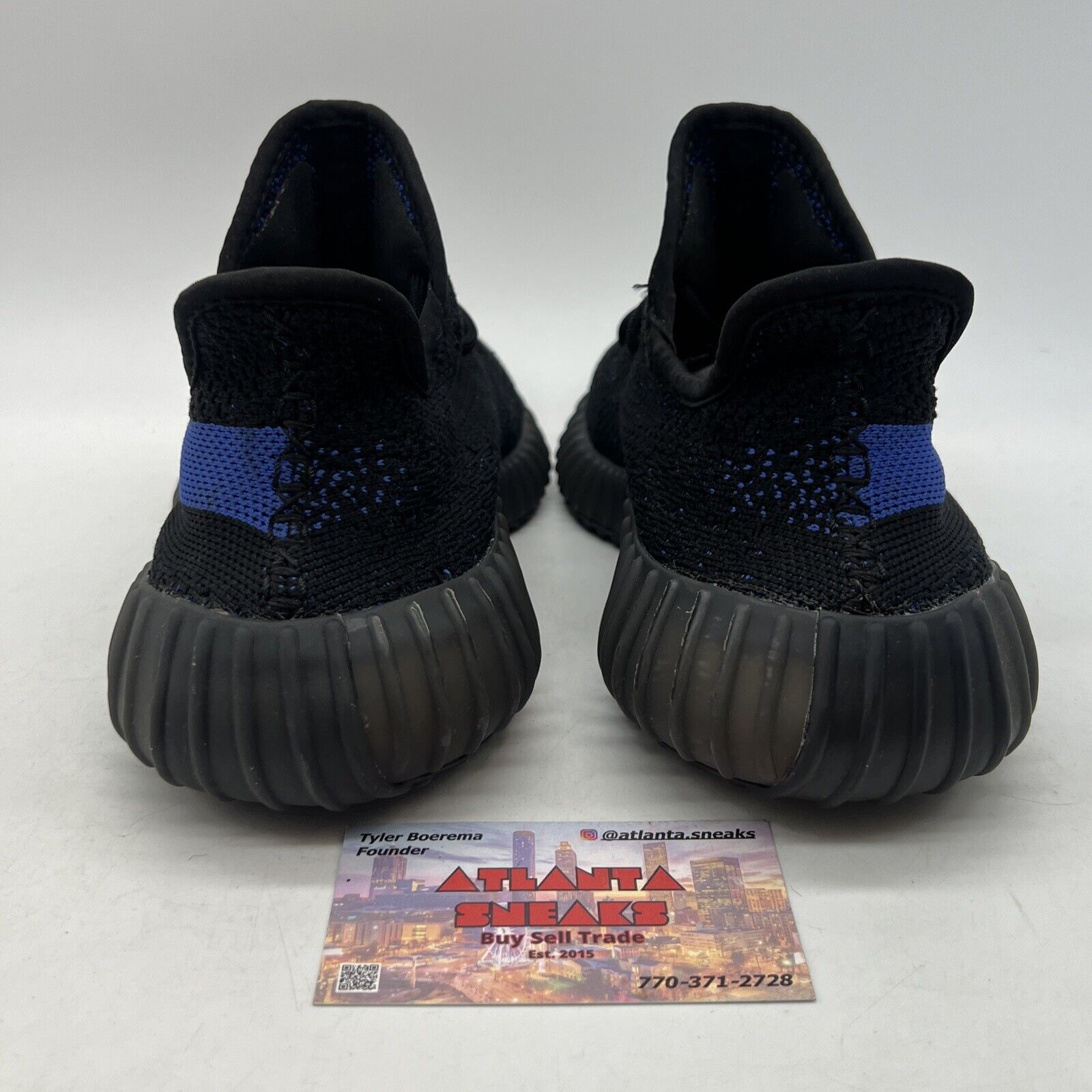 Size 6.5 - adidas Yeezy Boost 350 V2 Low Dazzling Blue Black (GY7164)