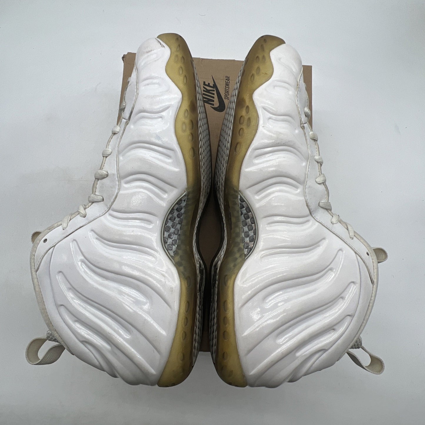 Size 12 - Nike Air Foamposite One White-Out (314996-100)