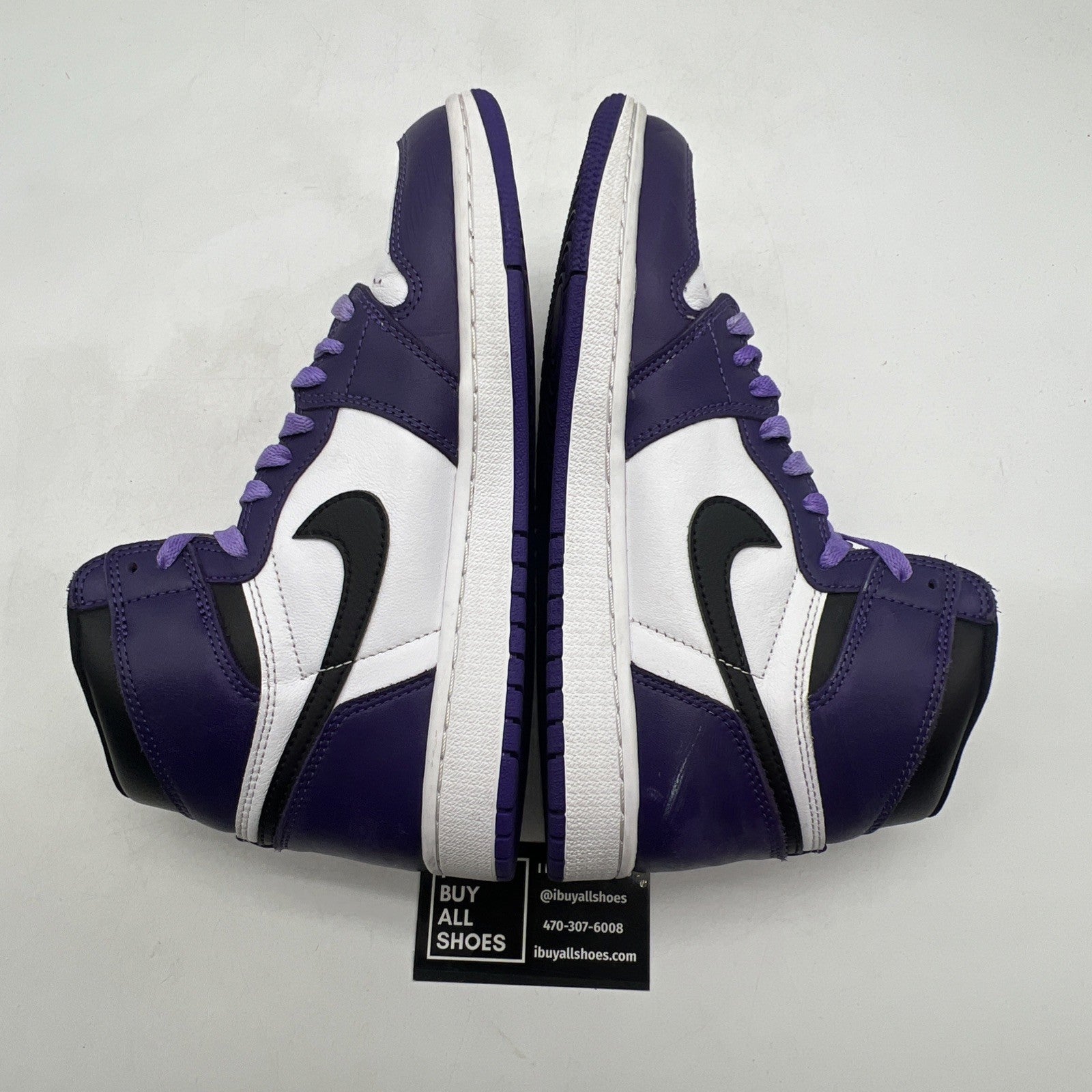 Size 8 - Air Jordan 1 Retro OG High Court Purple 2.0 (555088-500)