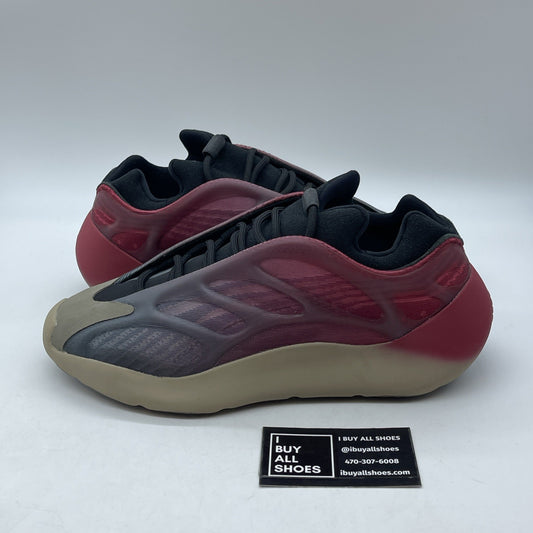 Size 10 - adidas Yeezy 700 V3 Fade Carbon Red Brown Black (GW1814)
