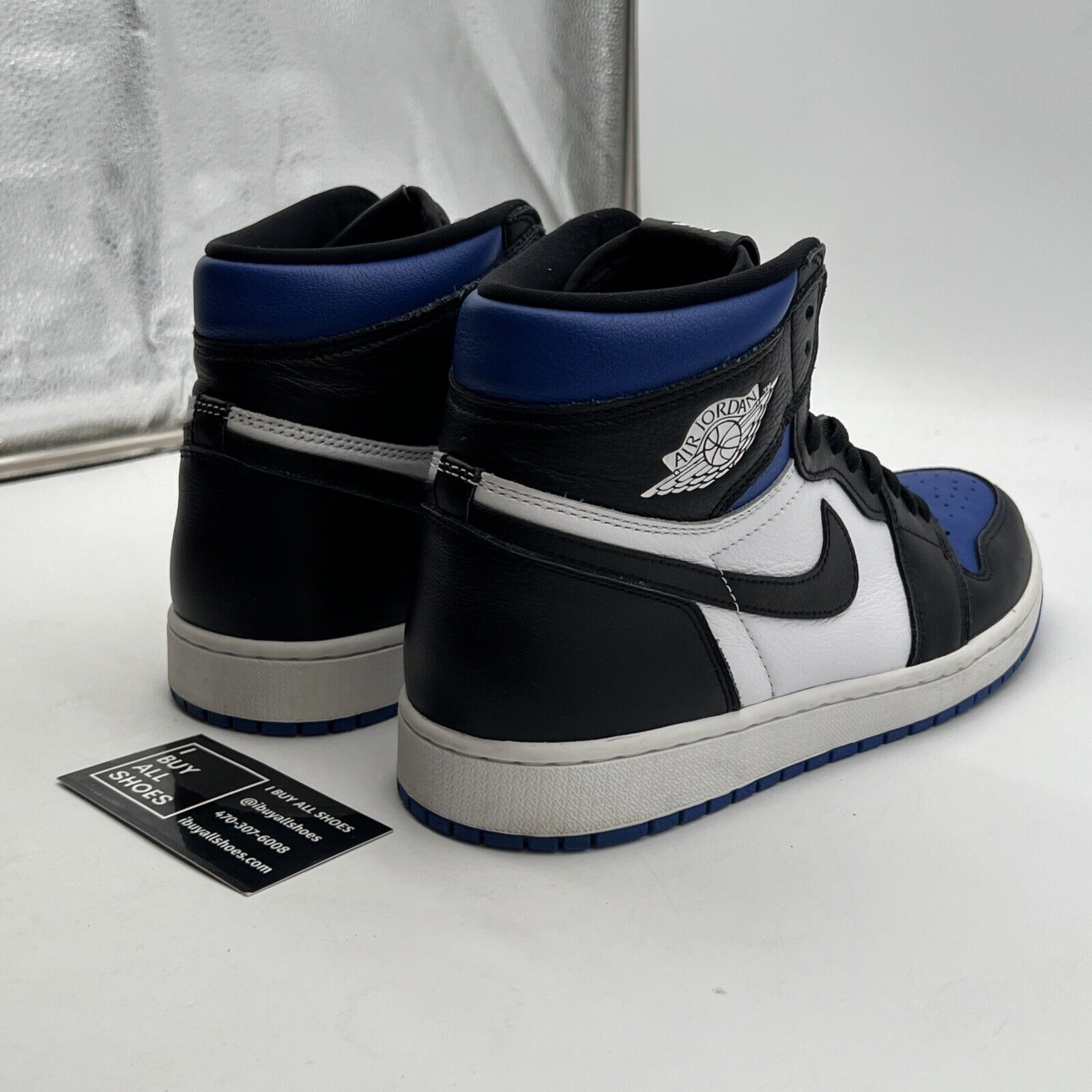 Size 12 - Air Jordan 1 Retro OG High Royal Toe (555088-041)