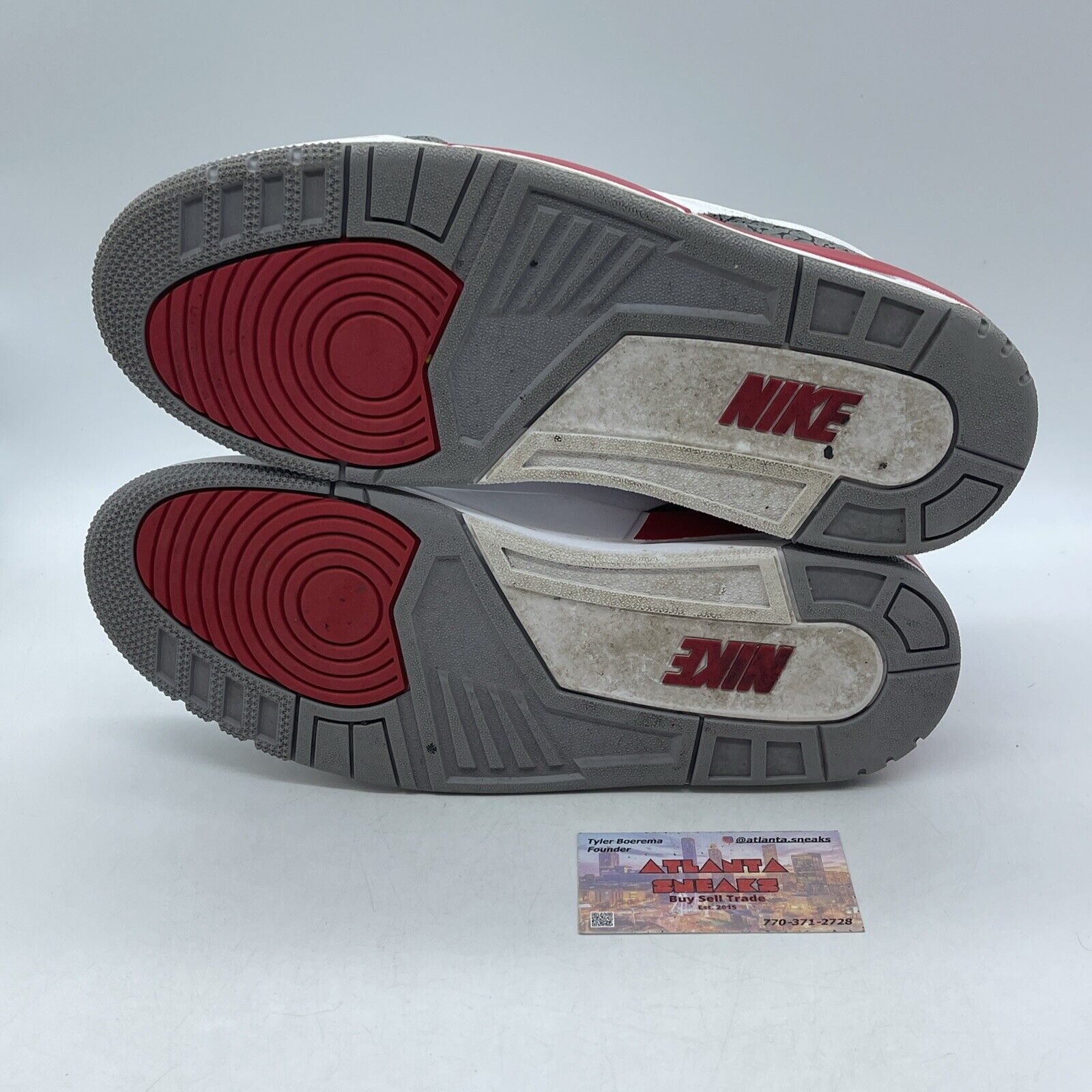 Size 11 - Jordan 3 Retro Mid Fire Red White Leather Grey Suede (DN3707-160)